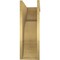 Ekena Millwork 12"W x 24"D x 36"H Classic Bryant Rough Cedar Woodgrain TimberThane Corbel, Primed Tan CORUR12X24X36BRYRCPR - alternate 4